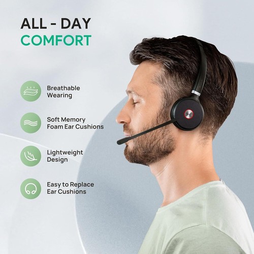 Yealink WH62 Wireless Headset Series Professional Bluetooth Headsets - Picture 14 of 34