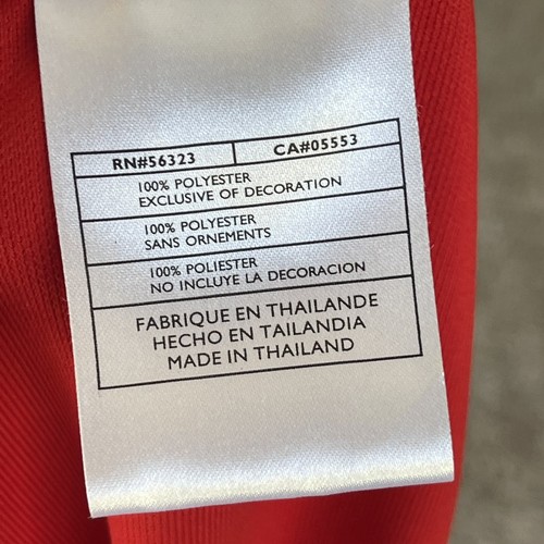 Nike Golf Men's XL Dri Fit Solid Red Polo Shirt Into the Heart of the Cup - Picture 7 of 7