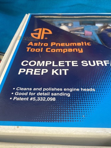 Herramienta Neumática Astro Completo 1220 Kit Preparación Superficie Nuevo Antiguo Stock - Imagen 6 de 11