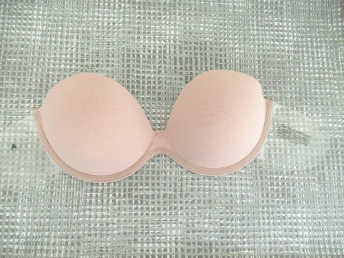 New Fashion Forms, Women’s Go Bare Backless Nude Strapless Bra, Size A - Picture 2 of 8