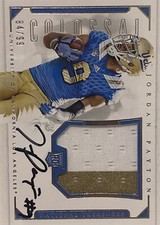 2016 National Treasures Collegiate Colossal #/99 Jordan Payton Rookie Auto RC
