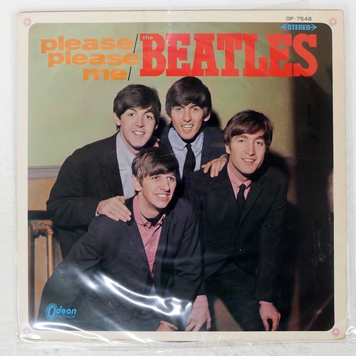 BEATLES PLEASE PLEASE ME ODEON OP7548 Japan VINYL LP