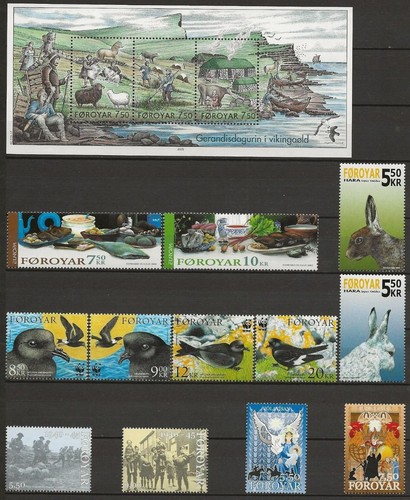 Faroe Islands - Nice Lot - Mint Never Hinged - 11 Scans