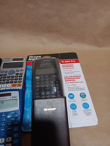Ti And Other calculator Lot,used And New.all Work - Picture 3 of 5