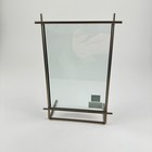 Studio Decor Metal & Glass Picture Frame – Modern Minimalist Tabletop Display
