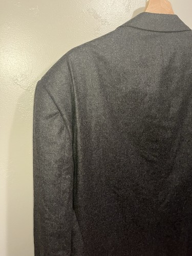 Giorgio Armani Classico Charcoal Gray Men's Wool & Cashmere Blazer 44R - Picture 17 of 24
