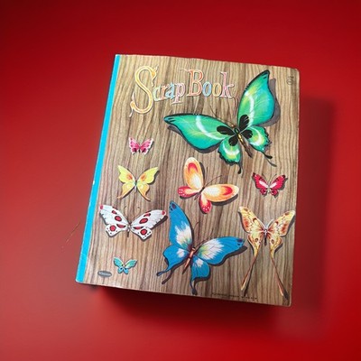 vintage Whitman butterfly scrapbook by Florence Sarah Winship Magazine Articles