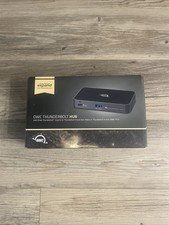 OWC Thunderbolt Hub Docking Station, Grey/Black, Thunderbolt 4, USB-A
