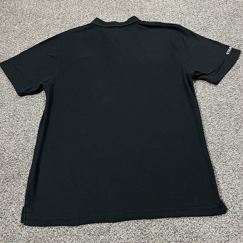 Starbucks Polo Para Hombres M Camisa Negra Uniforme de Empleado Barista Café Bordado - Imagen 2 de 9