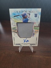 2025 Boys Of Summer Kevin Alcantara RC Patch Auto /99  Chicago Cubs 