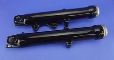 HARLEY 1991-1999 DYNA WIDE GLIDE FORK LEGS GLOSS BLACK EXCHANGE PROGRAM