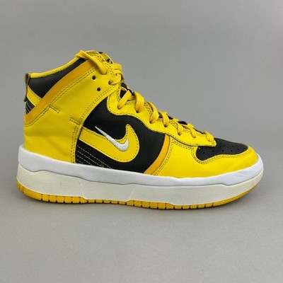 Nike Turnschuhe Damen Größe US6,5 UK4 Dunk High Up Goldenrod Sneaker Freizeitschuhe