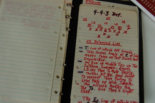 Circa 1970 Al Wester Notre Dame Football Radio Network Notebook - Picture 10 of 10