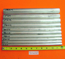 10 Pieces 6061 T6 ALUMINUM ROUND ROD ASSORTMENT 1/2" To 1-1/4" Lathe Stock #6.2