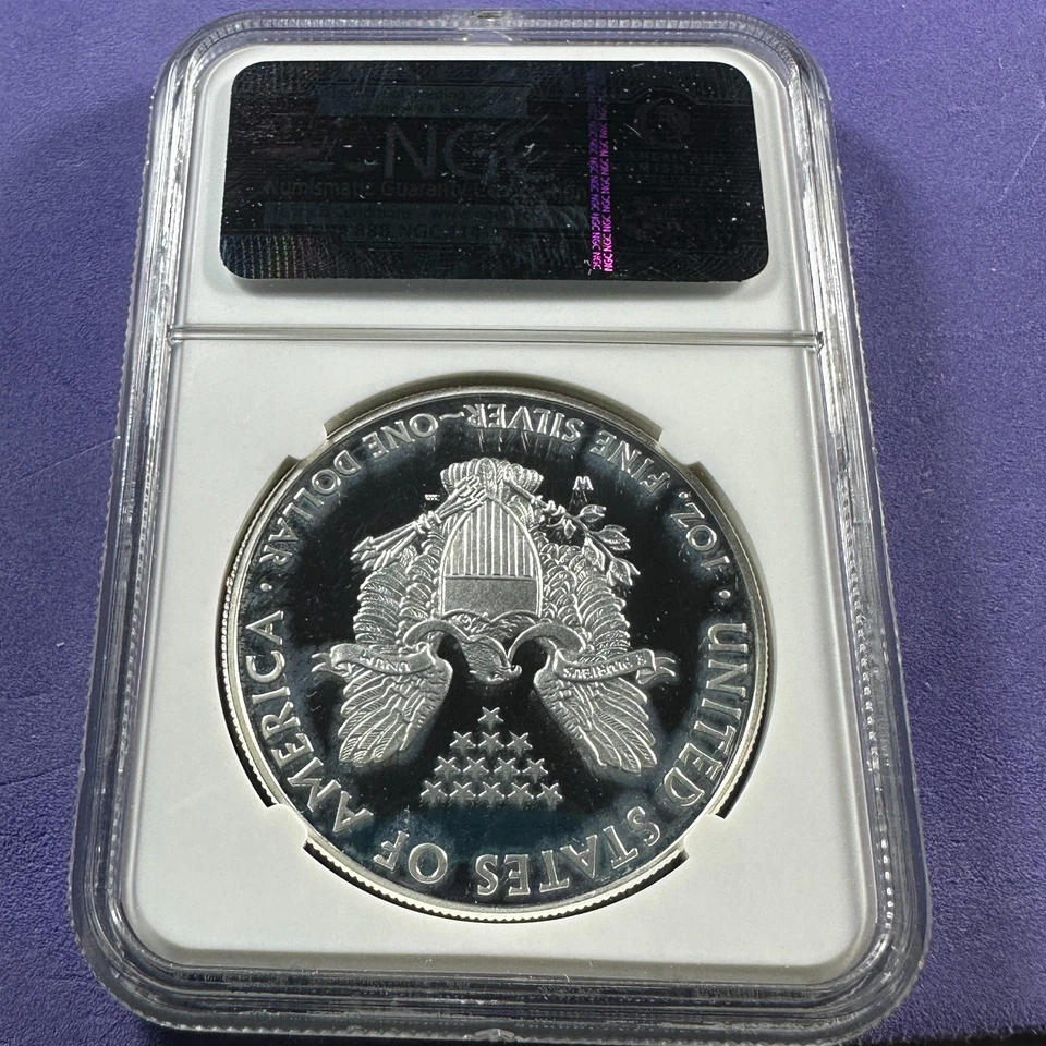 Silver Eagle 2010-W prueba NGC PF69 ULTRA CAMAFEO, LANZAMIENTOS TEMPRANOS (87145) Foto 2 de 2