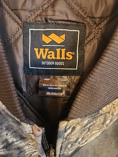 Walls Mens 2X Camo Vest Full Zip Scentrex Zip Pockets Insulated - Picture 3 of 6