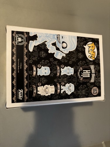 FUNKO POP HAUNTED MANSION EZRA BLUE DISNEY PARKS EXCLUSIVE MINOR DAMAGE - Picture 3 of 7