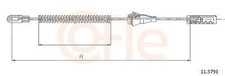 COFLE 11.5793 Handbremsseil Seilzug Feststellbremse für OPEL Tigra TwinTop (X04)