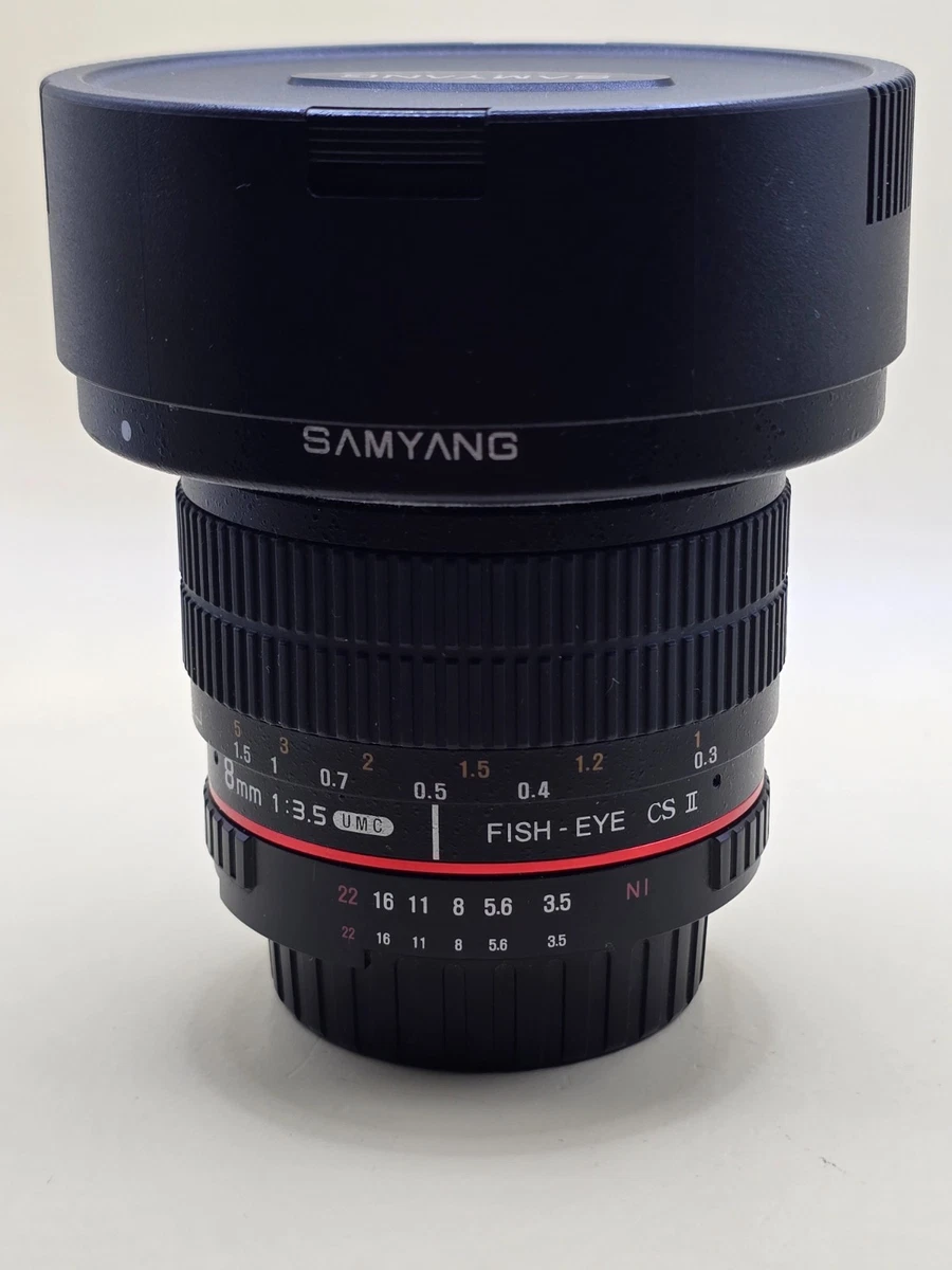 Samyang f/3.5 Camera Lenses 8mm Focal for sale | eBay