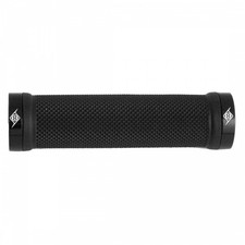 Origin8 Mini DMND Locking Dual Lock-On Bike Grips - Durable TPR, Alloy Clamps,