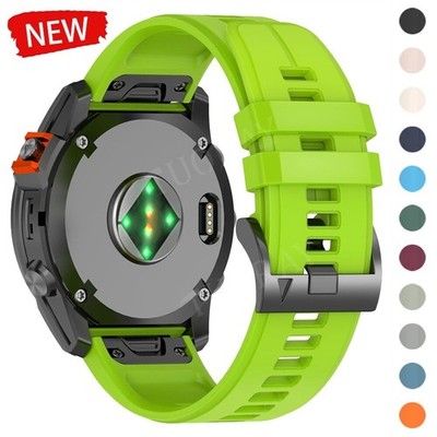 Silikon Uhrenarmband Ersatz Armband für Garmin Fenix 8 47 51mm E 7 7X 6 6X 5 5X