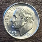 1953 D Roosevelt Dime Silver Uncirculated BU MS Uncertified US Coin
