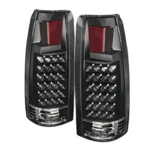 XTune LED Tail Lights Black For 1999-2000 GMC Yukon  (9022449)