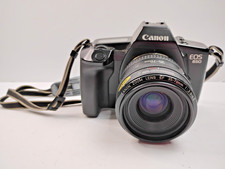 Canon EOS 650 35 mm SLR Film Camera BUNDLE 35-70 mm Lens 300EZ Speedlite Flash