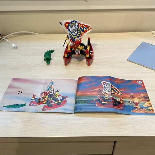 LEGO Pirates: Islander Catamaran (6256) 100% Complete Excellent Condition - Picture 4 of 9
