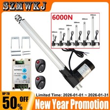 USA Linear Actuator 4"-18" 6000N Wireless Remote Control Heavy Duty 12V DC Motor