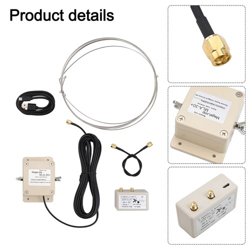 Balcony Installation Solution MLA30+ Active Receive Antenna for Shortwave Radio - Zdjęcie 3 z 24