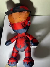 NWT Red Spartan Halo Plush Soft Toy 21” Microsoft Studios 343 Industries