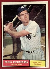 Bobby Richardson 1961 Topps NY Yankees #180