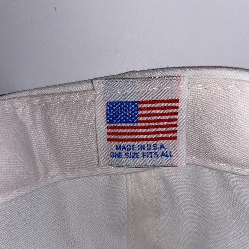 Pennsylvania Prison Guard Baseball Cap Vintage Weiß Made in USA - Bild 6 von 6