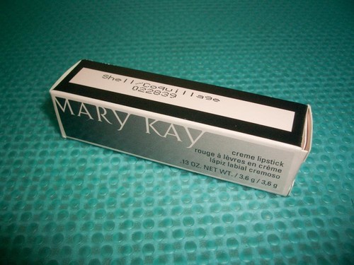 Mary Kay Cream Lipstick SHELL 022839 Discontinued New in Box .13 Oz - Picture 2 of 2