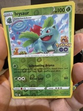 Ivysaur 002/078 Pokemon GO Regular Reverse Holo NM-Mint Pokémon Card TCG