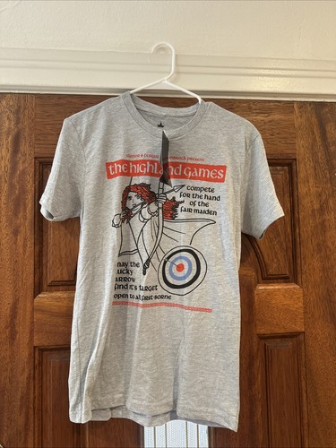 Disney Pixar Brave Merida Highland Games Shirt Box Lunch Small - Picture 1 of 5