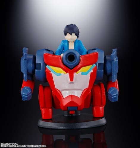 Modellino Soul of Chogokin Gurren Lagann GX-107 Gurren Lagann & Giga Drill Set - Foto 9 di 9