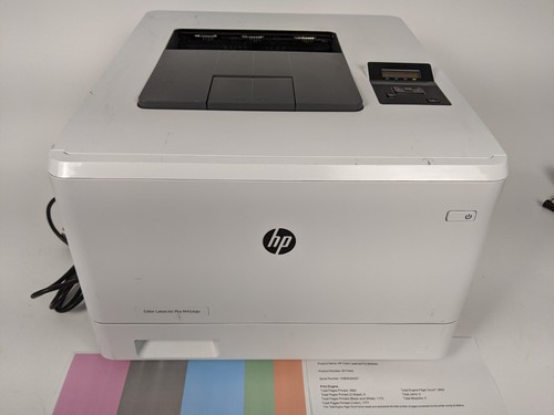 HP Color LaserJet Pro M454DN Color Workgroup Laserdrucker, OHNE TONER, Seiten 2950 - Bild 1 von 8