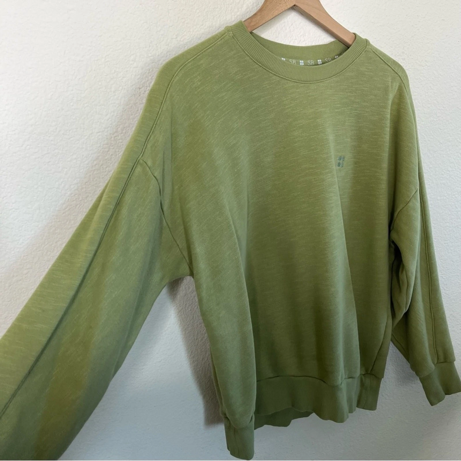 sweaty-betty crewneck oversized sweater