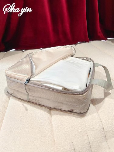 Set/6 Pcscompressible Packing Travel Storage Bag Cubes Waterproof Suitcase Nylon - Picture 16 of 18