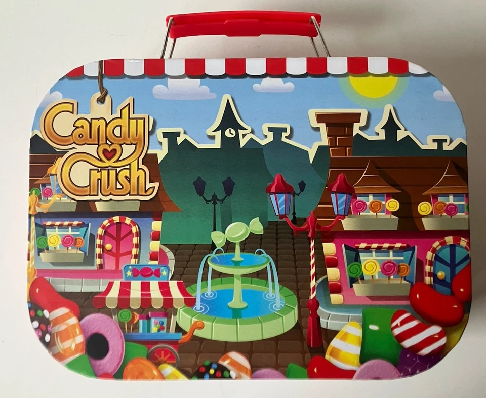 Caja de almuerzo de cartón Candy Crush tamaño Navidad dulces caja de regalo Foto 2 de 4