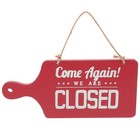 Hanging Double Side Open Closed Sign Bar Cafe Stores Open Closed Door Sign