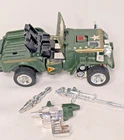 Vintage TRANSFORMERS Original Hound & Weapons Army Jeep