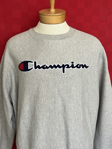Felpa Champion Brand Reverse Weave taglia Large 3D retro MORBIDA - Foto 8 di 16