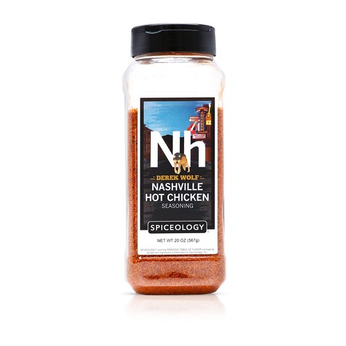 – Derek Wolf Nashville Hot Chicken Seasoning – Spicy BBQ Rub for Chicken Wing...