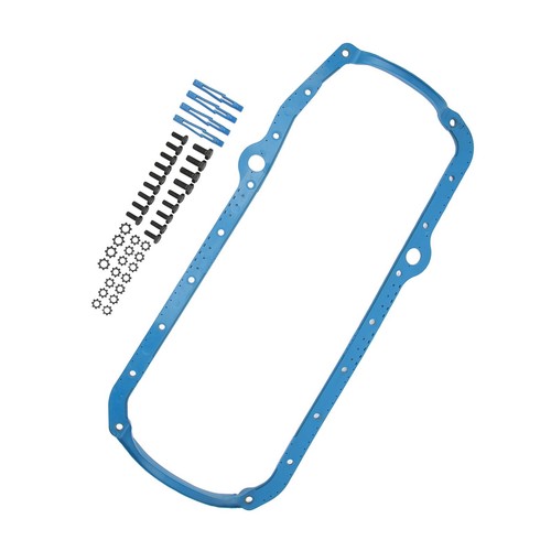 /Set guarnizioni coppa olio motore con nucleo in acciaio OS34510T per motore 305 350 327 - Foto 9 di 22