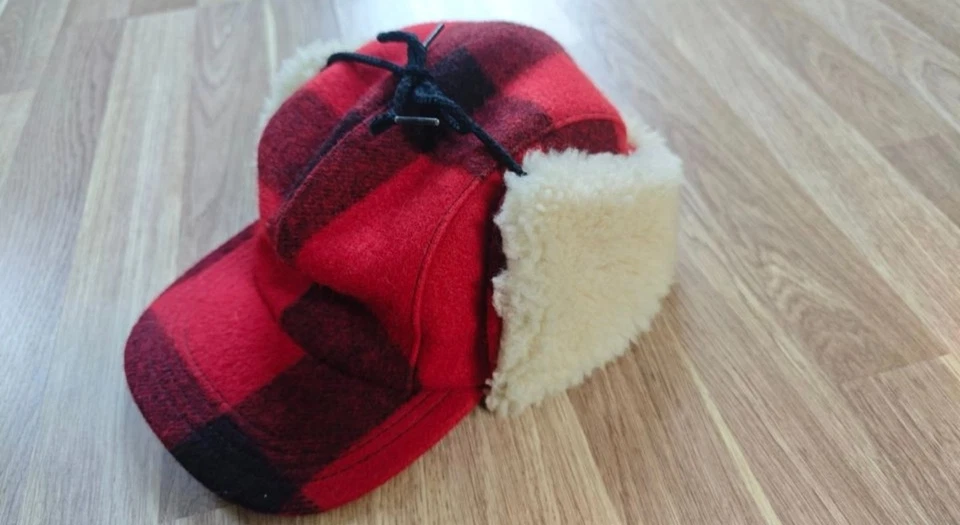 Filson DOUBLE MACKINAW WOOL CAP - Trapper Mütze Winter Kanada - Bild 4 von 4