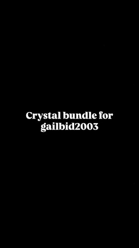 Crystal Bundle For gailbid2003