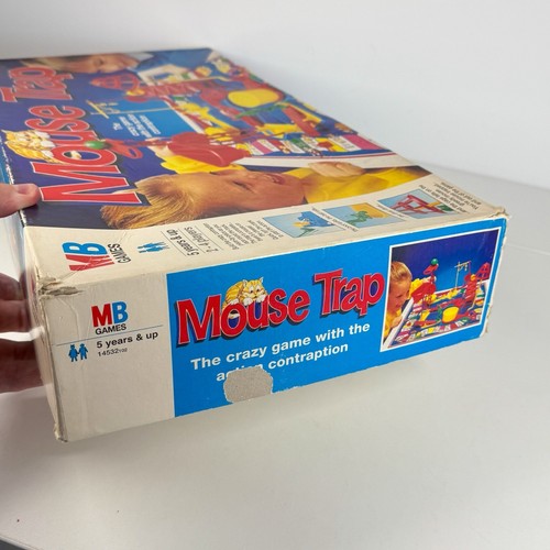Mouse Trap Vintage Family Board Game 1996 MB Games 100% Complete Long Box - Picture 19 of 24